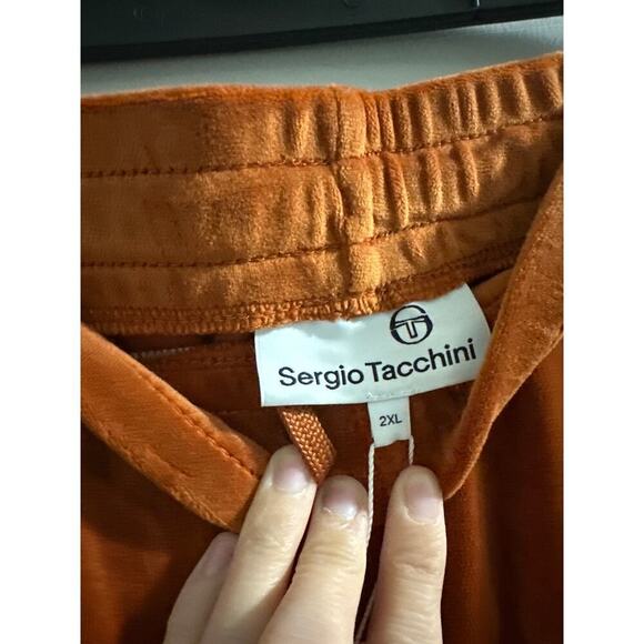 Sergio Tacchini‎ Dallas Velour Track Pants size 2XL Mens - Picture 4 of 9